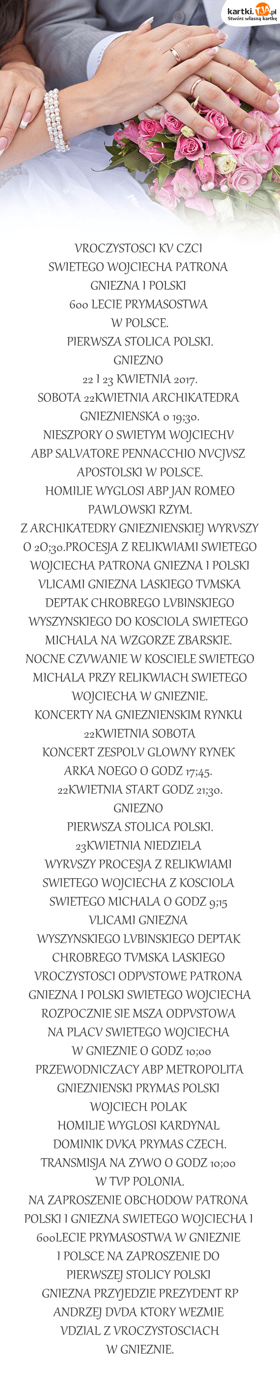 Pierwsza Stolica Polski Darmowe Kartki 5185